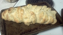 Pic #1 - First time braiding bread  Would Eat Again