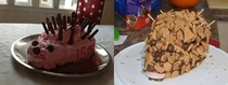 Pic #1 - I didnt think it was possible to nail this hedgehog cake even harder