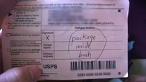 Pic #1 - I dont live in a great a neighborhood Thanks USPS