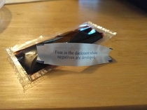 Pic #1 - Im pretty sure Jaden Smith wrote this cookie fortune