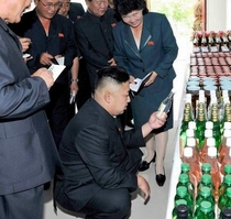 Pic #1 - Kim Jong Un looking at things