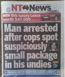 Pic #1 - More important breaking news from the Northern Territory