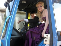 Pic #1 - My best mate doesnt have a car for prom but he does have