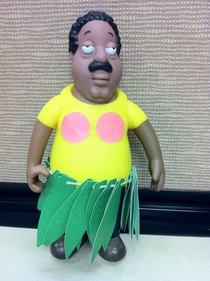 Pic #1 - My friend bought this Cleveland Brown doll for me as a joke He had no idea that this is what would come of it