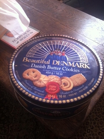 Pic #1 - My friends got me some of those Danish Cookies It was an emotional roller coaster ride