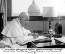 Pic #1 - Pope John XXIII is going to formally become a saint on Sunday  April  Here is a sample of his humorous quips