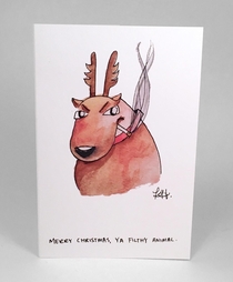 Pic #1 - So I just started a line of dark mildly offensive Christmas cardswhat do you think