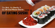 Pic #1 - The dos and donts of sushi