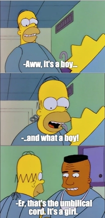 Pic #1 - The Simpsons has some pretty simple golden moments