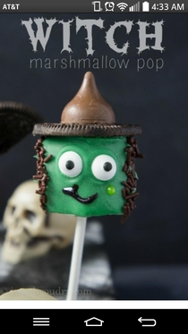 Pic #1 - The Witch Marshmallow Pop