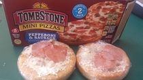 Pic #1 - Tombstone Pepperoni and Sausage Mini Pizzas