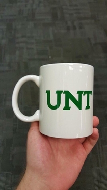Pic #1 - University of North Texas mugs make great gifts for enemies