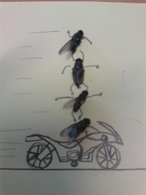 Pic #13 - Sometimes i get bored at work Have some dead flies 