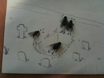 Pic #16 - Sometimes i get bored at work Have some dead flies 