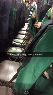 Pic #2 - A buddy of mine was at his sisters graduation and ended up in the wrong place