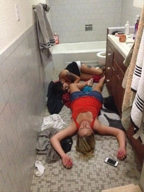 Pic #2 - And that kids is what happens when you drink alcohol