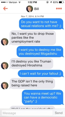 Pic #2 - Bill Clinton on Tinder