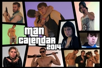 Pic #2 - Every year me and my friends get together drink copiously and shoot a Man Calendar This years theme was gaming x-post gaming