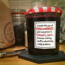 Pic #2 - I made jam So I made jam labels