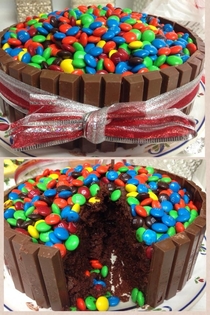 Pic #2 - Kit Kat Cake I Made Over the Holidays