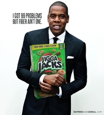 Pic #2 - Oh rappers and their cereal endorsments