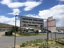 Pic #2 - Our local prison opened a cafe on site to the public where the inmates make and serve all the food Im surprised the name of the cafe got approved