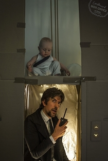 Pic #2 - Parents recreate famous movie scenes with their baby