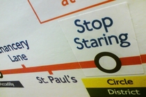 Pic #2 - Someone has made fake London Underground signs