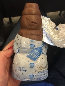 Pic #2 - This chocolate snowman