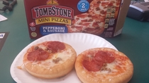 Pic #2 - Tombstone Pepperoni and Sausage Mini Pizzas
