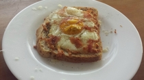 Pic #2 - Tried to make a fancy breakfast