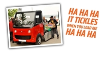 Pic #3 - A Turkish company makes the happiest looking little trucks