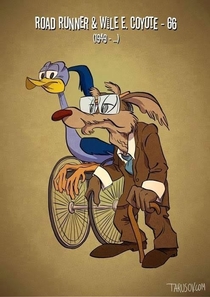 Pic #3 - Aging cartoon characters