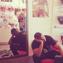 Pic #3 - Instagram Account Captures Miserable Men Shopping With Their Ladies