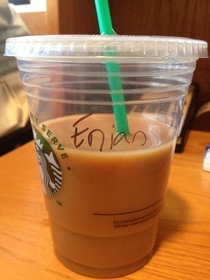 Pic #3 - My Name is Ian and I Hate Starbucks