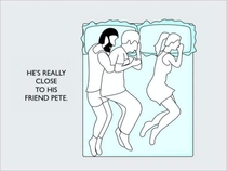 Pic #3 - What your sleeping positions say about your relationship