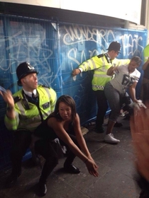 Pic #4 - British police at Notting Hill Carnival
