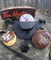 Pic #4 - I made my Canadian friend a Tactical Donut Holster TDH