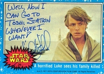 Pic #4 - Mark Hamill Signed Cards