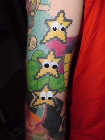 Pic #6 - My -year old niece decided to put googly eyes on my tattoos