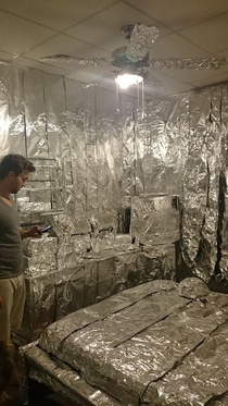 Pic #7 - I foiled my twins bedroom while he was on vacation