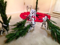 Pic #7 - lets build a tree star wars style
