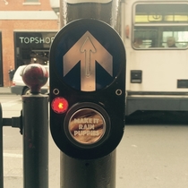 Pic #7 - Workmate put these stickers on crossing buttons around Melbourne