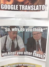 Pic #8 - A friend went down to the teachers lounge and found out that the teachers make memes