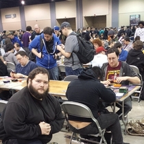 Pic #9 - I participated in one of the biggest Magic the Gathering tournaments of all time this weekend In an effort to document it I posed for pictures near people with exposed asscracks I present to you Grand Prix Richmond Crackstyle