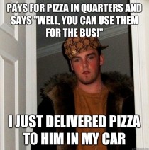 Pizza delivery woes
