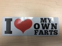Planning to put this magnet on the CEOs car on 