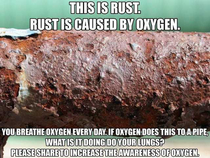 Please share to increase the awareness of oxygen