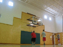 Plinko basketball trick shot
