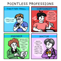 Pointless Professions